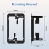 FGB 10Gbps Ethernet Wall Plate, 6 Port CAT6 Wall Plate