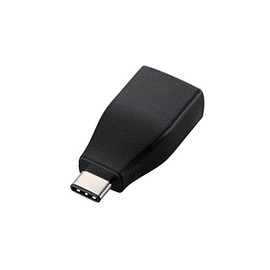 エレコム USBケーブル Type C 変換アダプタ (USB A to USB C) USB3.1(Gen1)準拠 3A出力 最大5Gbps ブラック USB3-AFCMADBK