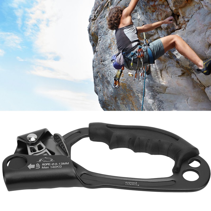 Climbing Ascender Rock Rappelling Right Hand Riser Arborist Gear Rope