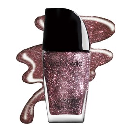 wet n wild Wild Shine Nail Polish, Glitter Purple Sparked & Light Purple Who is Ultra Violet? Nail Color Bundle