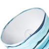 Sea Waves Drum Lamp Shade in Teal Duck Egg and