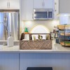 Ukonvi Paper Plate Dispenser, Paper Plate Holder for Kitchen Counter,