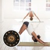 Thyonta Wooden Disc Incense Holder Meditation Incense Burner for Inserting