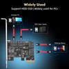 Binardat PCIE X1 to SATA Card 4 Port 6Gbps SATA