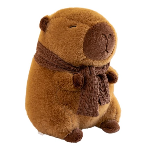 NyaSaa Capybara Plush, Cute Plush Cartoon Capybara Rodent Plush Toy