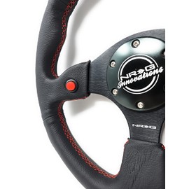 New NRG Innovations Reinforced Series Steering Wheel RST-007R + U.S. Performance Lab Air Freshener