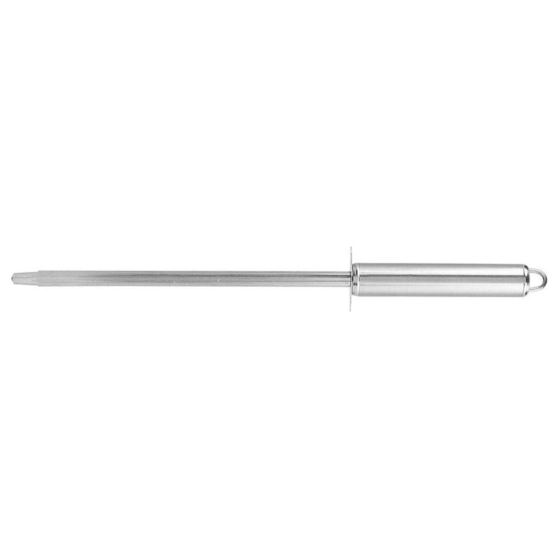 Sharpening Rod, 1 Pcs Stainless Steel Knife Sharpener Handle Sharpening