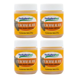 Pack 4 Pomadas De Cuachalalate Frasco De 40g Hierbas