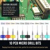 Micro Drill Bits Set with Pin Vise | Small Hand