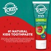 Tom's of Maine ADA Approved Fluoride Kids Toothpaste, Natural Toothpaste,