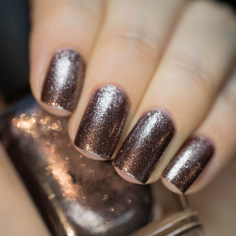 ILNP On The Rocks - Java Brown Ultra Metallic Nail