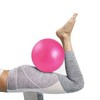 Small Exercise Ball - Anti-Burst Non-Slip,Stability,9 Inch,with Inflatable Straw,Mini Pilates