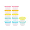 Badabulle Badabowls Storage Container for Baby Porridge, Set of 12,