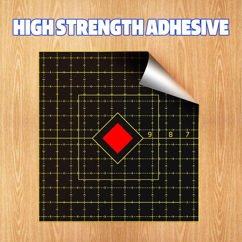 ziyue 6 Inches 100 Sheets Splatter Target for Shooting Range,