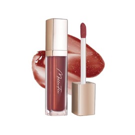 MilleFée Glamorous Lip Plumper, cooling lip plumper, tingling lip gloss, lip volumizer (05 Romantic Brown)