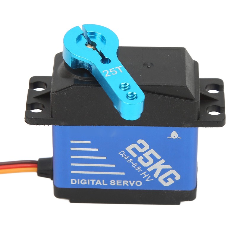 RC Digital Servo Blue Aluminium Alloy 25kg 25T Large Torque