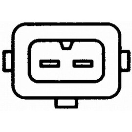 HELLA 6PT 009 309-381 Sensor, Kühlmitteltemperatur, Anschlussanzahl 2