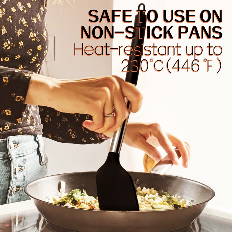 LeMuna Silicone Kitchen Utinsels Sets Heat Resistant Kitchen Utensils Set,