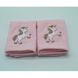 Pack of 2 Unicorn Face Cloth
