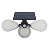 Solar Garden Lights Professional Waterproof 3 Heads Rotation High Power