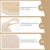 2 esponjas exfoliantes de baño de luffa natural, esponja luffa