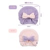Carari Towel Cap, Facial Cleansing, Pool, Bath, Absorbent [3 Times]