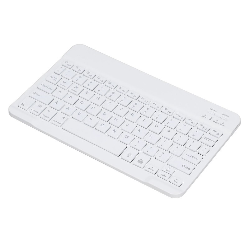 10.6in Backlit Keyboard Case RGB Detachable Keyboard PU Leather Protective