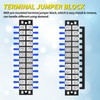 Joinfworld - Bloque de Terminales de 35 A, Tira de