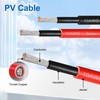 10 FT 10AWG Solar Panel Extension Cable,10 Gauge Extension Cord,5FT