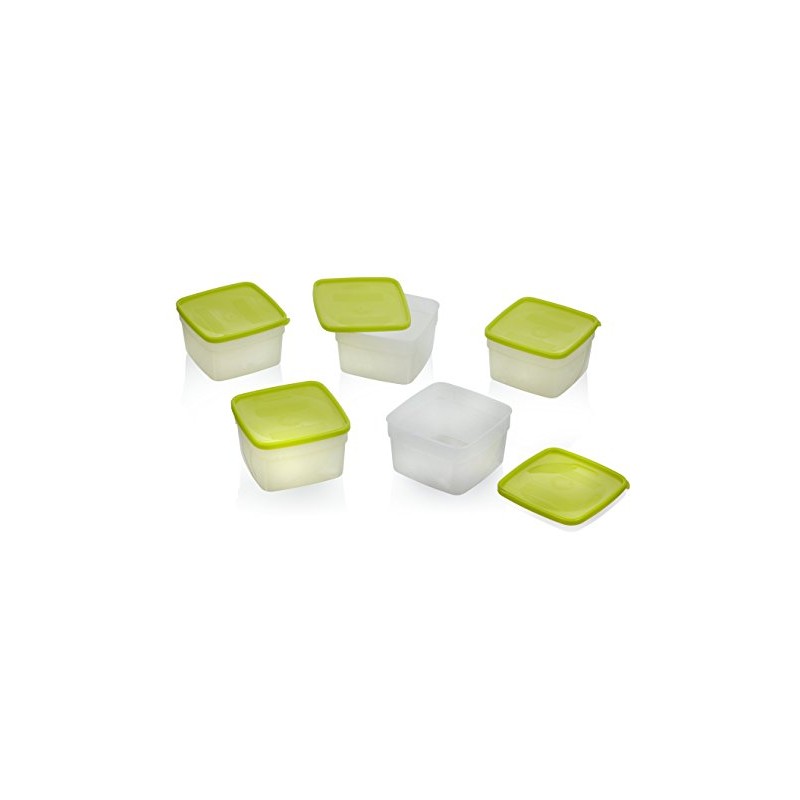 Stor-Keeper Freezer Storage Containers, 1 pint, 5 ct