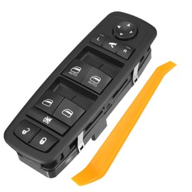 A ABSOPRO Front Left Driver Side Power Window Switch No.68212784AB/68212784AA with Tool Window Control Switch for Dodge for Ram 1500 2500 14-15