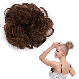 Sego Hairpiece, Hair Extension Bun Scrunchy, Messy Updo