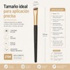 Pincel Corrector Profesional Cosmético de Cerdas Suaves para Aplicación Precisa