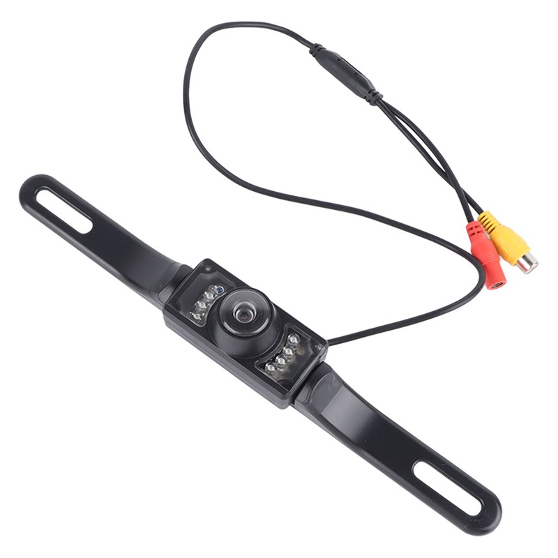 Car Long License Plate Frame Camera HD Night Vision 8