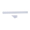 Guitar Measuring Tool Set Silver Aluminum Neck Straight Edge Fret