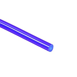uxcell Silicone Tubing, 1/8"(3mm) ID x 3/16"(5mm) OD 3.3ft Silicone Rubber Tube Air Hose Water Pipe for Pump Transfer Blue