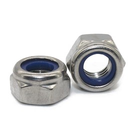 Locking Nuts M20 DIN 985 V2A Stainless Steel Clamping Nuts Stop Nuts Nuts Pack of 1