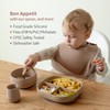 SAMiGO Silicone Baby Spoons Self Feeding 6+ Months - Infant