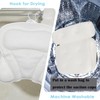 Bath Pillow, 4D Breathable Bath Pillow with 1 Shower Sponge,