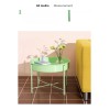 IKEA KULTURSKOG Light Green Indoor Plant Stand Diameter: 22 ¾