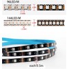 DC5V WS2812 WS2812B LED Strip Black White PCB 30/60/74/96/144LEDS/M RGB