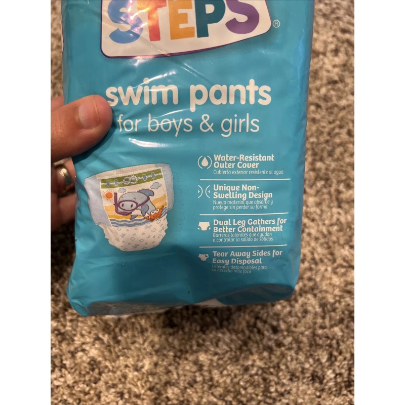 Gentle Steps Swim Pants/Diapers For Boys & Girls Size L