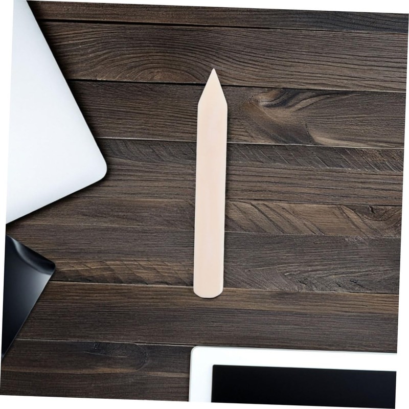PACKOVE 2pcs Ox Bone Scraper for Clothes Durable Carpet Removal