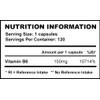 Strom Sports P-5-P Vitamin B6 150mg, 120 Capsules
