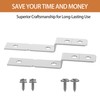 2 Pack Dishwasher Side Mount Bracket Kit for Electrolux &