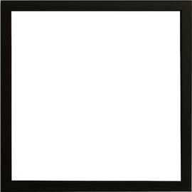 Solid Wooden Picture Frame 20cm with Wall or Table Display For ALEA Mosaic Kits Black