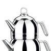 Korkmaz A091 Mega Teapot 4 Parts with Warranty Stainless Steel