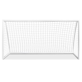 SPORFIT Soccer Goal, 12FT x 6FT/6FT x 4FT All-Weather Soccer Net with Frame, Quick Set-Up, Resilient Netting, Portable Soccer Goals for Backyard School Kids Soccer Training (12FT x 6FT)