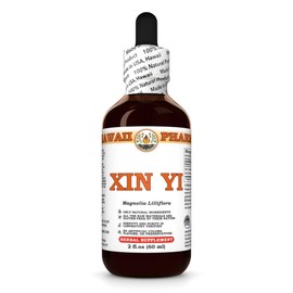Xin Yi (Magnolia Lilliflora) Dry Flower Tincture, Made in Hawaii, All Natural, Vegan, Pure Liquid Extract - 2 fl.oz