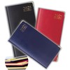 2025 Diary slim line week to view with metal edge